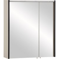 Tchibo - Spiegelschrank »Edda« - 63,5x17,5x72,5cm - schwarz - Holz / Metall / Glas von Tchibo