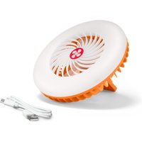 Tchibo - 2-in-1-LED-Ventilator - orange Tchibo - 2-in-1-LED-Ventilator - orange von Tchibo