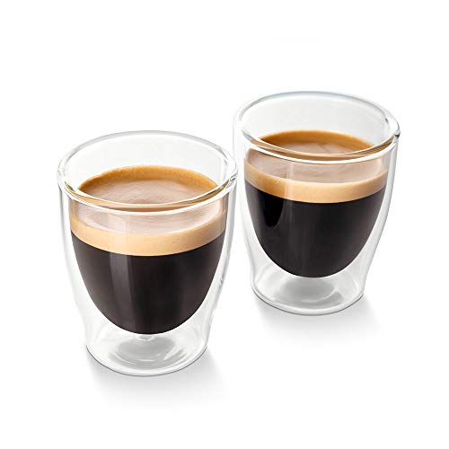Tchibo 2er Espresso Gläser, Doppelwandig, Modernes Design, heiß und kalt von Tchibo