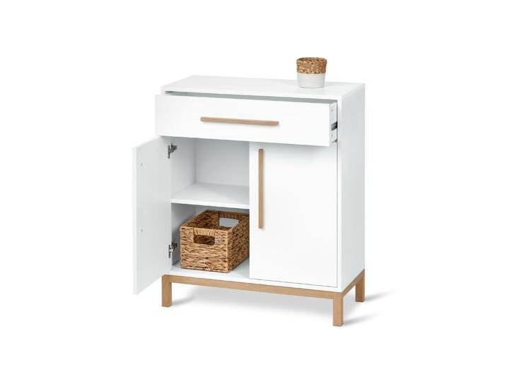 Tchibo - Bad-Sideboard »Eklund« - 75x35x90cm - braun - Holz / Eichenholz / Polyurethan Tchibo - Bad-Sideboard »Eklund« - 75x35x90cm - braun - Holz / Eichenholz / Polyurethan von Tchibo