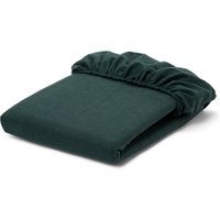 Tchibo - Biber-Spannbettlaken - dunkelgrün Tchibo - Biber-Spannbettlaken - dunkelgrün von Tchibo