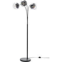 Tchibo - Bogenleuchte mit Rauchglas-Schirmen - schwarz von Tchibo