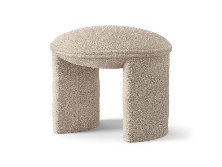 Tchibo - Gepolsterter Hocker - 44x44x41cm - weiß - Holz / Polyester / Acryl Tchibo - Gepolsterter Hocker - 44x44x41cm - weiß - Holz / Polyester / Acryl von Tchibo