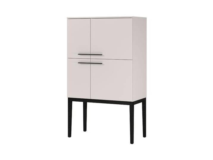Tchibo - Highboard - 86x47x145cm - schwarz - Holz von Tchibo