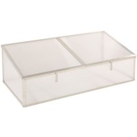 Tchibo - Hochbeet-Aufsatz - 62x125x41cm - silber - Aluminium / Polycarbonat von Tchibo
