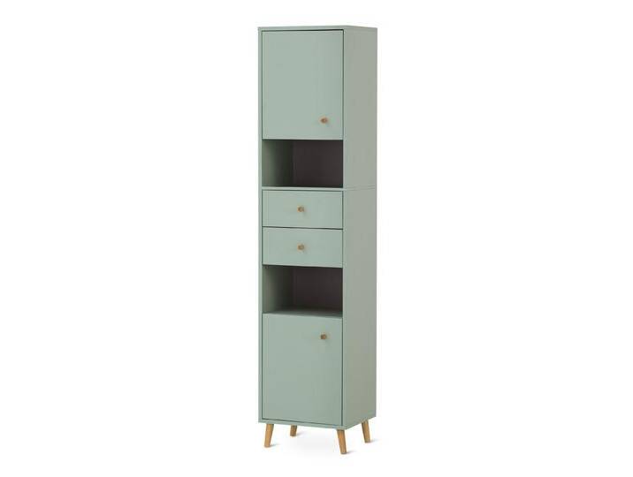 Tchibo - Hochschrank »Bjarne« - 40,5x33x177,5cm - braun - Holz / Metall von Tchibo
