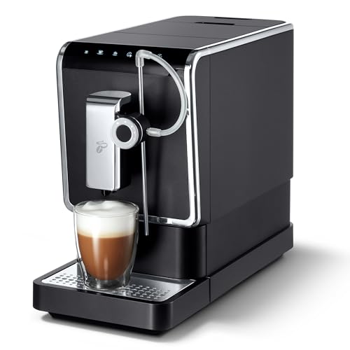 Tchibo Kaffeevollautomat Esperto Pro mit One Touch Funktion für Caffè Crema, Espresso und Milchspezialitäten, Anthrazit von Tchibo