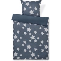 Tchibo - Kinder-Microfaser-Flanell-Bettwäsche - blau Tchibo - Kinder-Microfaser-Flanell-Bettwäsche - blau von Tchibo