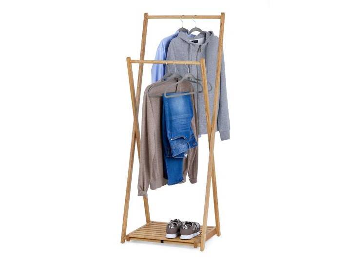 Tchibo - Klappbarer Kleiderständer - 60x45x158cm - braun - Holz von Tchibo