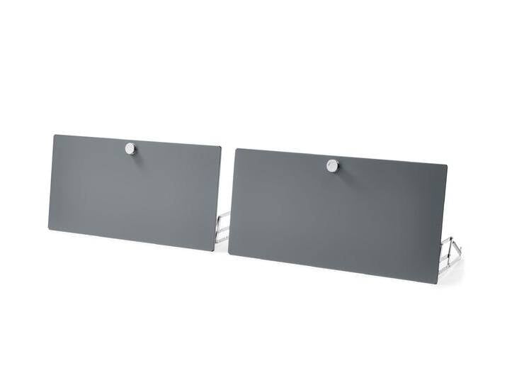 Tchibo - Klappenergänzungs-Set Metall »Cn3« - grau von Tchibo