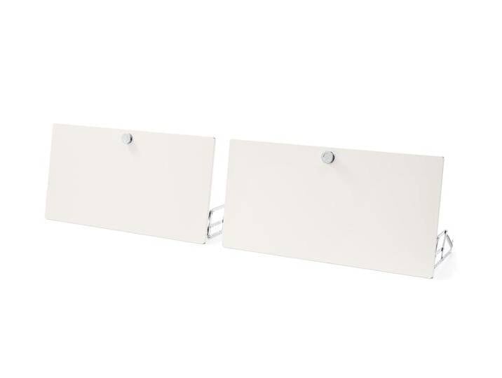 Tchibo - Klappenergänzungs-Set Metall »Cn3« - weiß von Tchibo