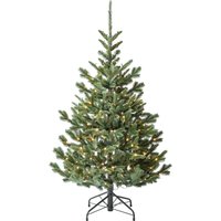Tchibo - Künstlicher Weihnachtsbaum »Nobilis S+« mit LED-Lichterkette - 92x32x27cm - Polyvinylchlorid / Polyethylen / Metall Tchibo - Künstlicher Weihnachtsbaum »Nobilis S+« mit LED-Lichterkette - 92x32x27cm - Polyvinylchlorid / Polyethylen / Metall von Tchibo