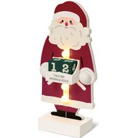Tchibo - LED-Kalender »Santa« - weiß Tchibo - LED-Kalender »Santa« - weiß von Tchibo