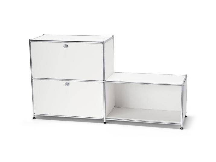 Tchibo - Metallregal »Cn3« mit 3 Fächern - 152x40x82,5cm - chrom - Metall von Tchibo