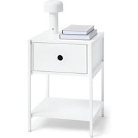Tchibo - Nachttisch »Klaar« mit Schublade - 40x40x56cm - weiß - Holz / Stahl Tchibo - Nachttisch »Klaar« mit Schublade - 40x40x56cm - weiß - Holz / Stahl von Tchibo