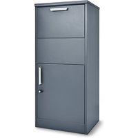 Tchibo - Paketbox - 50x39x114cm - anthrazit - Stahl von Tchibo