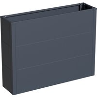 Tchibo - Pflanzkasten mit Einlegeboden - 100x25x77cm - anthrazit - Stahl von Tchibo