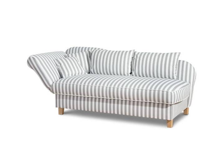 Tchibo - Recamiere »Saturn« mit Stauraum - 200x88x82cm - hellgrau - von Tchibo
