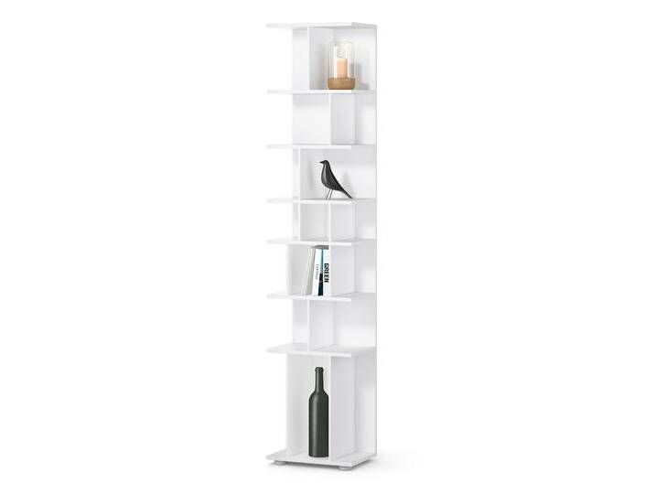 Tchibo - Regal - 40x28x190cm - weiß - Holz / Kunststoff von Tchibo