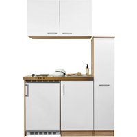 Tchibo - Respekta Miniküche mit Apothekerschrank - 130x60x200cm - braun - Kunststoff von Tchibo