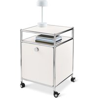 Tchibo - Rollcontainer Metall »Cn3« mit Klappe - 40x40x58cm - chrom - Stahl / Aluminium / Kunststoff Tchibo - Rollcontainer Metall »Cn3« mit Klappe - 40x40x58cm - chrom - Stahl / Aluminium / Kunststoff von Tchibo