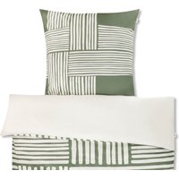 Tchibo - Schöner WOHNEN-Kollektion Bettwäsche - dunkelgrün von Tchibo