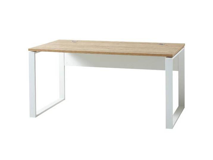 Tchibo - Schreibtisch »Lioni« - 158x79x75cm - braun - Holz / Metall von Tchibo