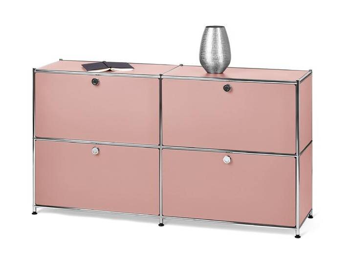 Tchibo - Sideboard Metall »Cn3« mit 4 Klappenfächern - 152x40x82,5cm - chrom - Stahl / Aluminium / Kunststoff Tchibo - Sideboard Metall »Cn3« mit 4 Klappenfächern - 152x40x82,5cm - chrom - Stahl / Aluminium / Kunststoff von Tchibo