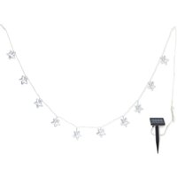 Tchibo - Solar-Lichterkette »Sterne« - 6,7x1,8x6cm - schwarz - Kunststoff Tchibo - Solar-Lichterkette »Sterne« - 6,7x1,8x6cm - schwarz - Kunststoff von Tchibo