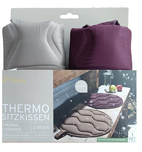 Tchibo TCM 2 x Thermokissen faltbares Thermo Sitzkissen Kissen Camping Festival von Tchibo