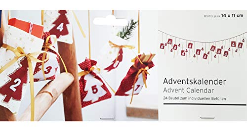 Tchibo TCM Adventskalender zum Selbstfüllen Selbstbefüllen Weihnachten NEU von Tchibo