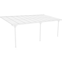 Tchibo - Terrassenüberdachung - 617x300x270cm - weiß - Aluminium von Tchibo