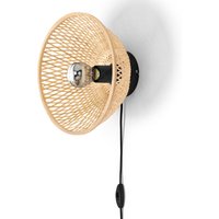 Tchibo - Wandleuchte mit Bambusschirm - schwarz Tchibo - Wandleuchte mit Bambusschirm - schwarz von Tchibo