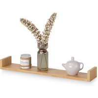 Tchibo - Wandregal - 80x15x8cm - braun - Holz von Tchibo
