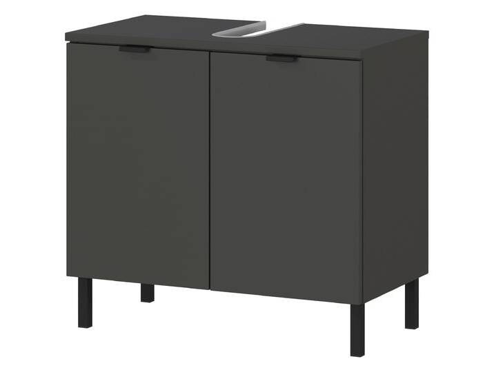 Tchibo - Waschbecken-Unterschrank »Arcena« - 60x34x56cm - grau - Holz / Metall Tchibo - Waschbecken-Unterschrank »Arcena« - 60x34x56cm - grau - Holz / Metall von Tchibo