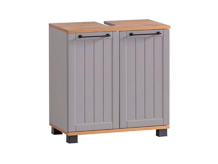 Tchibo - Waschbeckenunterschrank »Jelda« - 60x32,5x62,5cm - schwarz - Holz / Metall / Kunststoff von Tchibo