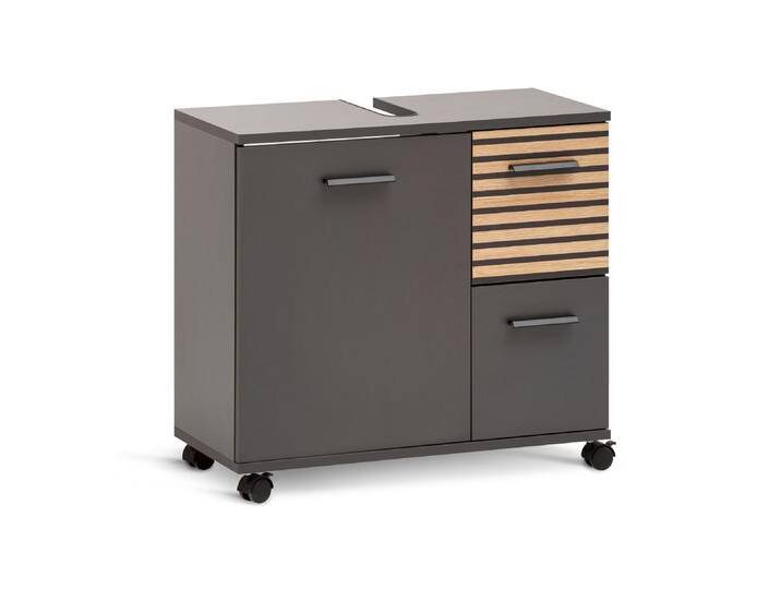 Tchibo - Waschbeckenunterschrank »Katta« - 65x32x60cm - anthrazit - Holz / Metall / Kunststoff Tchibo - Waschbeckenunterschrank »Katta« - 65x32x60cm - anthrazit - Holz / Metall / Kunststoff von Tchibo