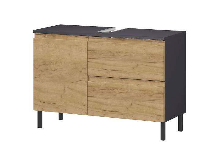 Tchibo - Waschbeckenunterschrank »Salinas« - 80x34x56cm - braun - Holz von Tchibo