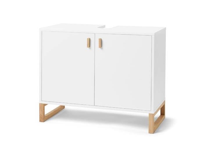 Tchibo - Waschbeckenunterschrank mit 2 Türen - 82x40x66cm - braun - Holz / Eichenholz Tchibo - Waschbeckenunterschrank mit 2 Türen - 82x40x66cm - braun - Holz / Eichenholz von Tchibo