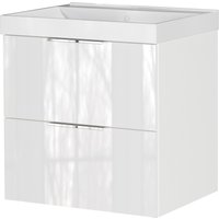 Tchibo - Waschtisch »Celano« mit Becken - 61x46x65cm - weiß - Holz / Glas Tchibo - Waschtisch »Celano« mit Becken - 61x46x65cm - weiß - Holz / Glas von Tchibo