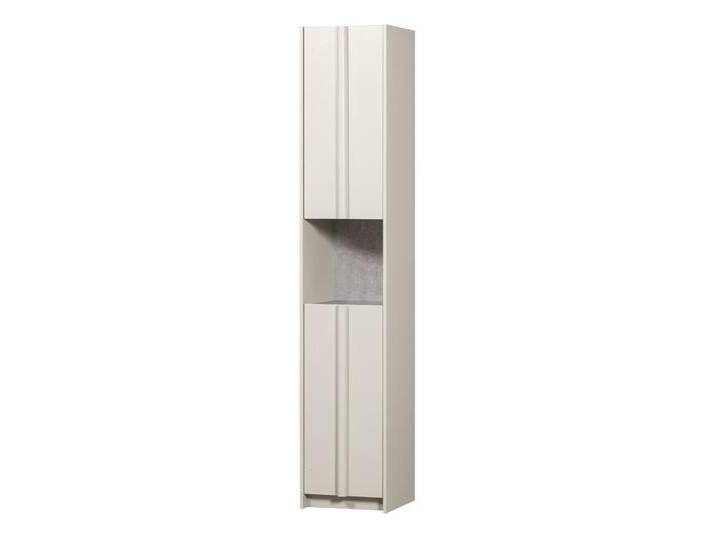 Tchibo - Woood Schrank »Basu« kiefer dust - 40x42x210cm - weiß - Holz von Tchibo