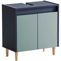 Waschbeckenunterschrank »Lovis«, nachtblau/taubenblau, 57 cm von Tchibo