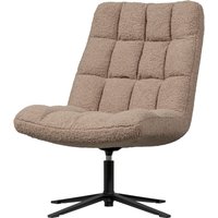 Tchibo - Woood Drehsessel »Teddy« - 70x85x101cm - taupe - Schaumstoff von Tchibo
