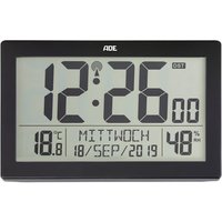 XL-Funkwanduhr mit Thermometer und Hygrometer von Tchibo