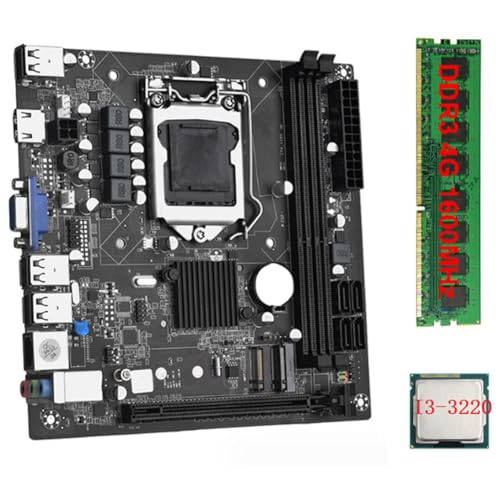 Tdkfdswdoa ITX H61 Desktop-Motherboard +I3-3220 +1X DDR3 1600MHz 4G RAM CPU LGA 1155 Unterstützung bis zu 16 GB RAM Steckplätze 100 M Netzwerkkarte Ersatzteile Zubehör Tdkfdswdoa ITX H61 Desktop-Motherboard +I3-3220 +1X DDR3 1600MHz 4G RAM CPU LGA 1155 Unterstützung bis zu 16 GB RAM Steckplätze 100 M Netzwerkkarte Ersatzteile Zubehör von Tdkfdswdoa