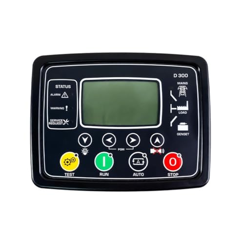 Tdkjfoutr 1 Stk. D300 MK2 Generator Controller, Multifunktionaler Generator-Controller, ABS-Ersatzteile für Motoren D300 MKII Tdkjfoutr 1 Stk. D300 MK2 Generator Controller, Multifunktionaler Generator-Controller, ABS-Ersatzteile für Motoren D300 MKII von Tdkjfoutr