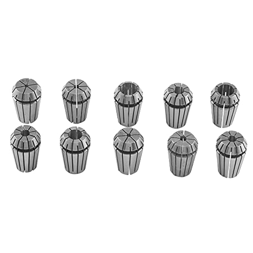 Tdkjfoutr 10 stuecke ER20 Praezision Fruehling Spannzangen Set CNC Fraesen Drehmaschine Werkzeug ER20 Spannzange Spannfutter von Tdkjfoutr