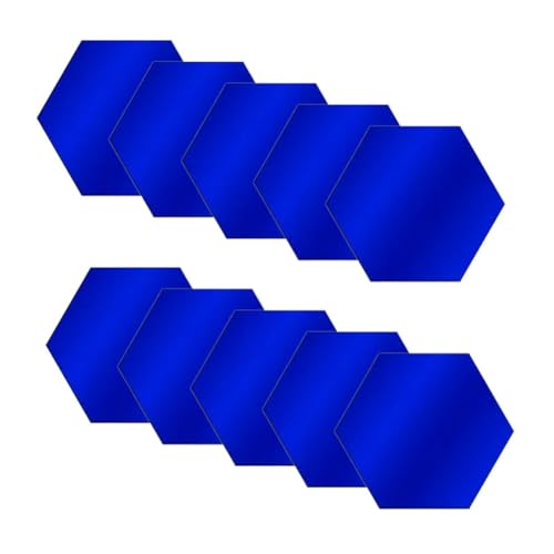 Tdkjfoutr 48er-Set 3D-Wandsticker Sechseckige DIY-Spiegelsticker Selbstklebende Mosaikfliesen-Aufkleber Zur Dekoration des Schlafzimmers, C Tdkjfoutr 48er-Set 3D-Wandsticker Sechseckige DIY-Spiegelsticker Selbstklebende Mosaikfliesen-Aufkleber Zur Dekoration des Schlafzimmers, C von Tdkjfoutr