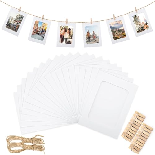 Tdkjfoutr 50 Stück Papier-Bilderrahmen für 4x6 Große Papier-Fotorahmen, Bausatz zum Aufhängen Von Fotos Aus Karton für das oder die Schule Tdkjfoutr 50 Stück Papier-Bilderrahmen für 4x6 Große Papier-Fotorahmen, Bausatz zum Aufhängen Von Fotos Aus Karton für das oder die Schule von Tdkjfoutr