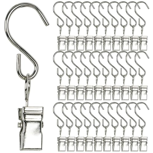 Tdkjfoutr 50er-Pack Clip-Vorhang-Clips, Foto-Clip, Zubehör für Zelt, Camp, Markise, Licht, Foto-Display, Dekoration, Einfache Installation Tdkjfoutr 50er-Pack Clip-Vorhang-Clips, Foto-Clip, Zubehör für Zelt, Camp, Markise, Licht, Foto-Display, Dekoration, Einfache Installation von Tdkjfoutr